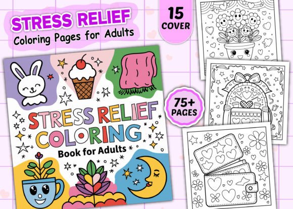 Download Stress Relief Coloring Pages for Adults - Premium Resources